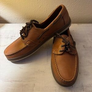 Allen Edmonds Eastport Penny Loafers — Tan Leather — Size 12D